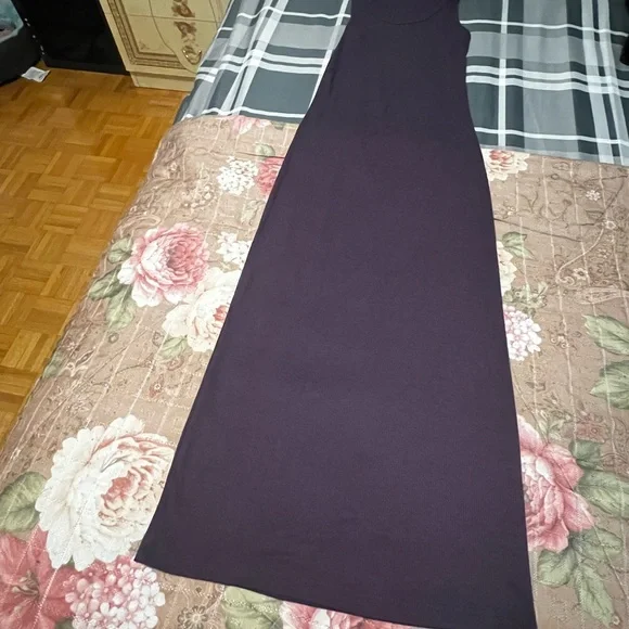 KYS Love Purple Ribbed Dress - Picture 1 of 7